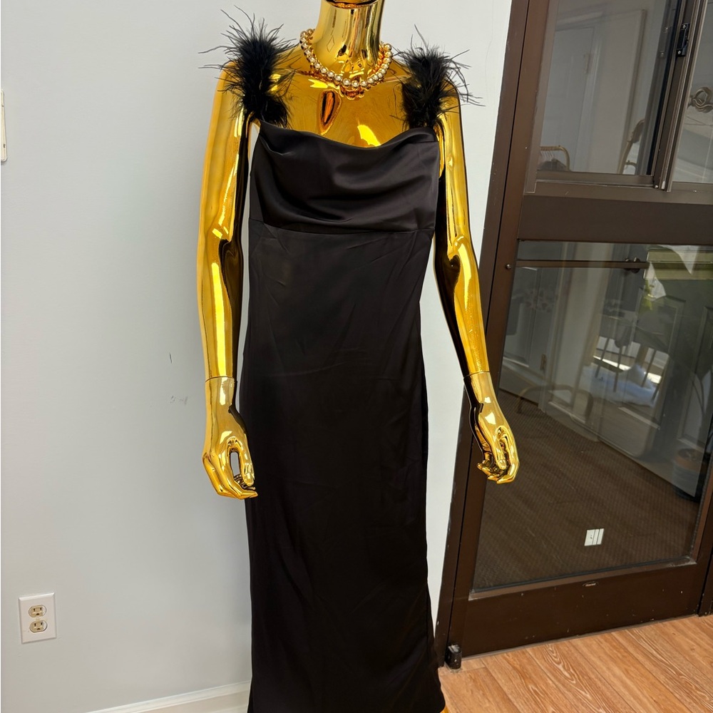 Elegant Black Evening Dress